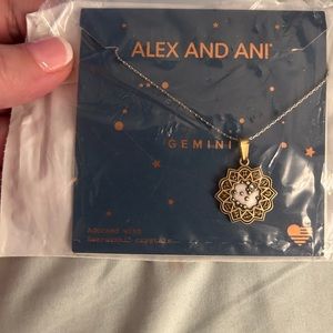 Alex and ani Gemini necklace